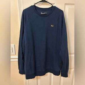 Men’s Under Armour sweater navy blue size large